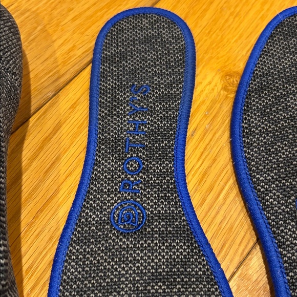 Rothy’s The flat in charcoal birdseye round toe Sz 7 - Picture 9 of 10